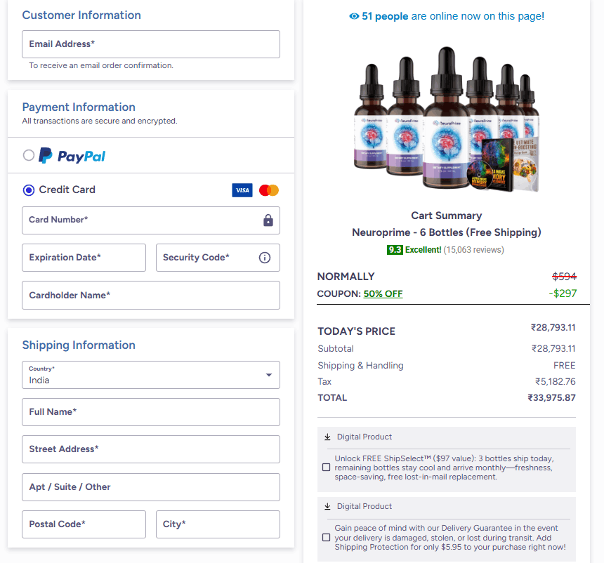 NeuroPrime-order-page